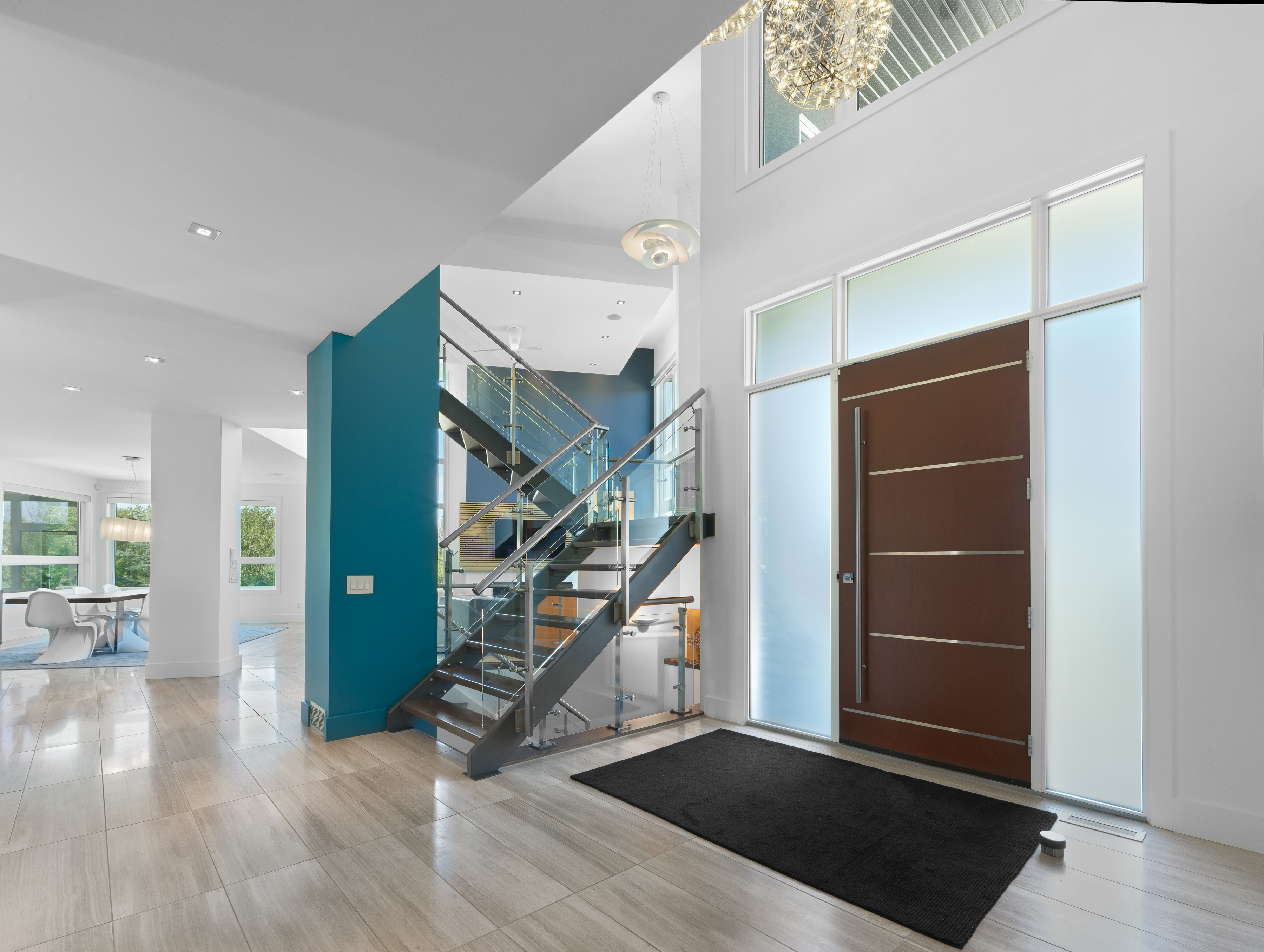 Foyer in 703 Dalhousie Way in Donsdale home for sale by Holland and Associates Real Estate in Edmonton.